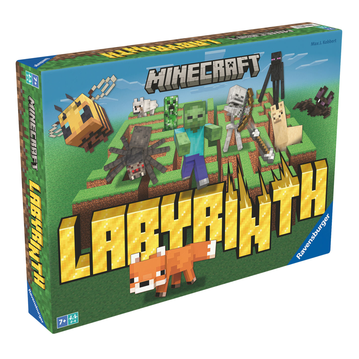 Minecraft Labyrinth Ravensburger spilleske med Minecraft karakterer og labyrint motiv