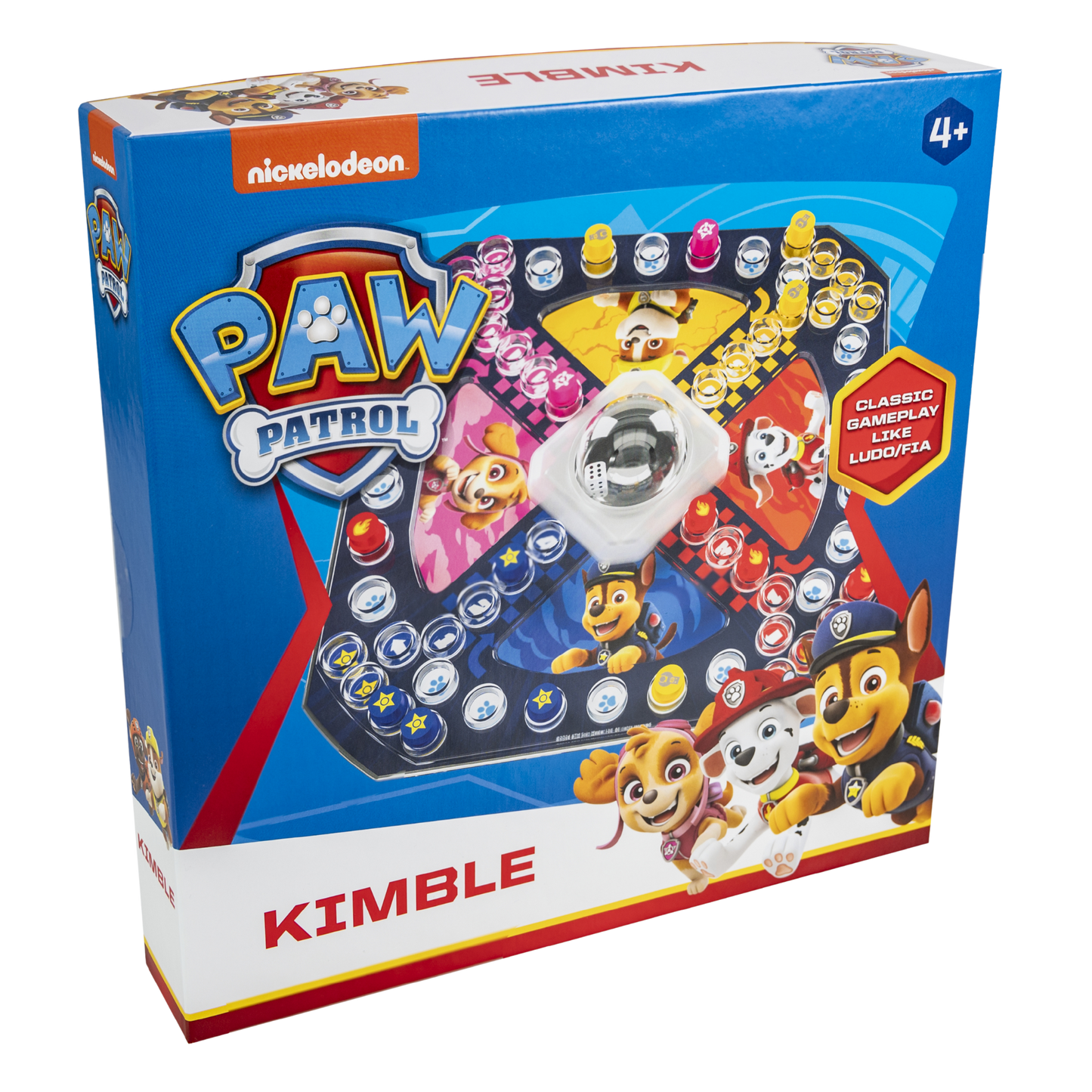 Kimble Paw Patrol spilleske med alle Paw Patrol hundene og fargerik design