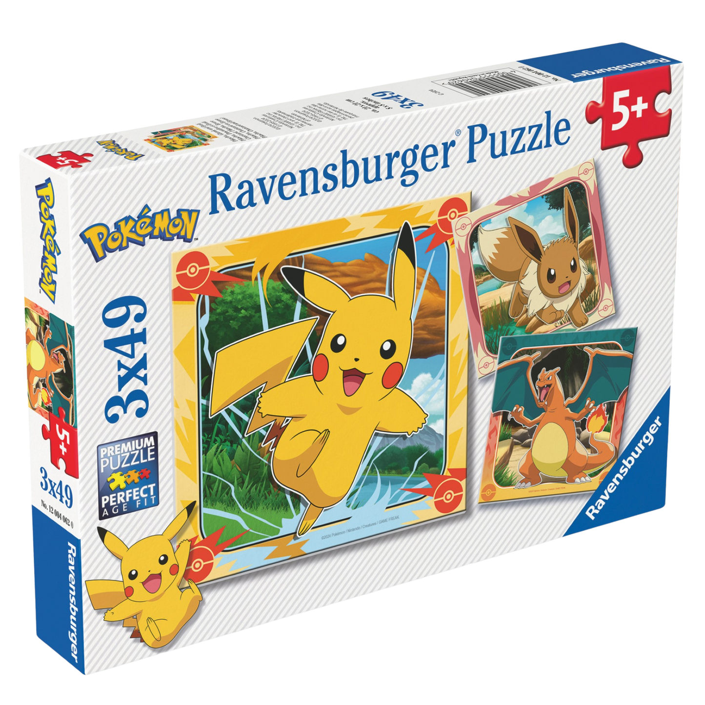 Pikachu 3x49 brikker