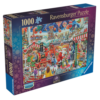 Jul No:29 puslespill eske med magisk julescene fra Ravensburgers eksklusive julekolleksjon
