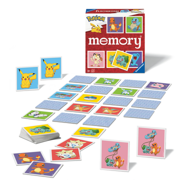 Pokemon Memory spillkort med 72 kort og eksklusive Pokemon-motiver for collector-utgaven