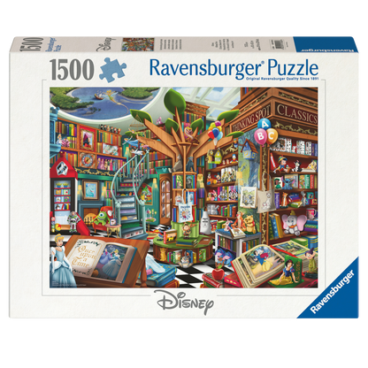 Disney historiebok - 1000 brikkers puslespill eske