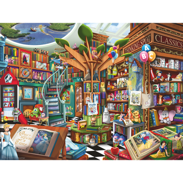 Disney historiebok puslespillmotiv