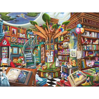 Disney historiebok puslespillmotiv