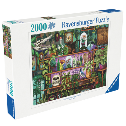 En Heks Yndlingsting 2000 brikker Ravensburger puslespill eske med magisk heksehylle motiv
