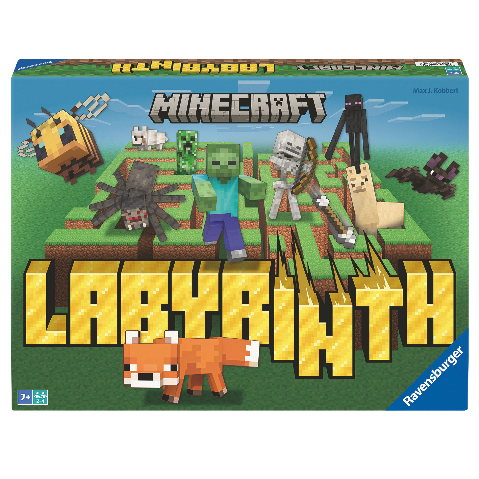 Minecraft Labyrinth Ravensburger spilleske med Minecraft karakterer og labyrint motiv
