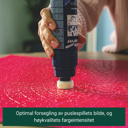 Ravensburger Puzzle Conserver Permanent puslespill-lim flaske med svamp-applikator 200ml