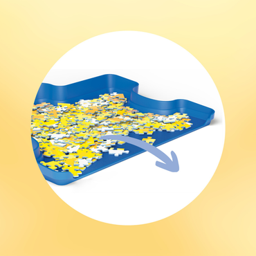 Puzzle Sort & Go sorteringsbokser for puslespill med praktisk stablingssystem fra Ravensburger