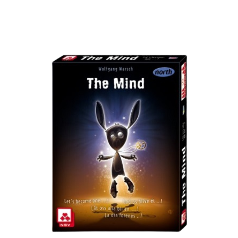 The mind svart kortspill eske med motiv av flyvende alien