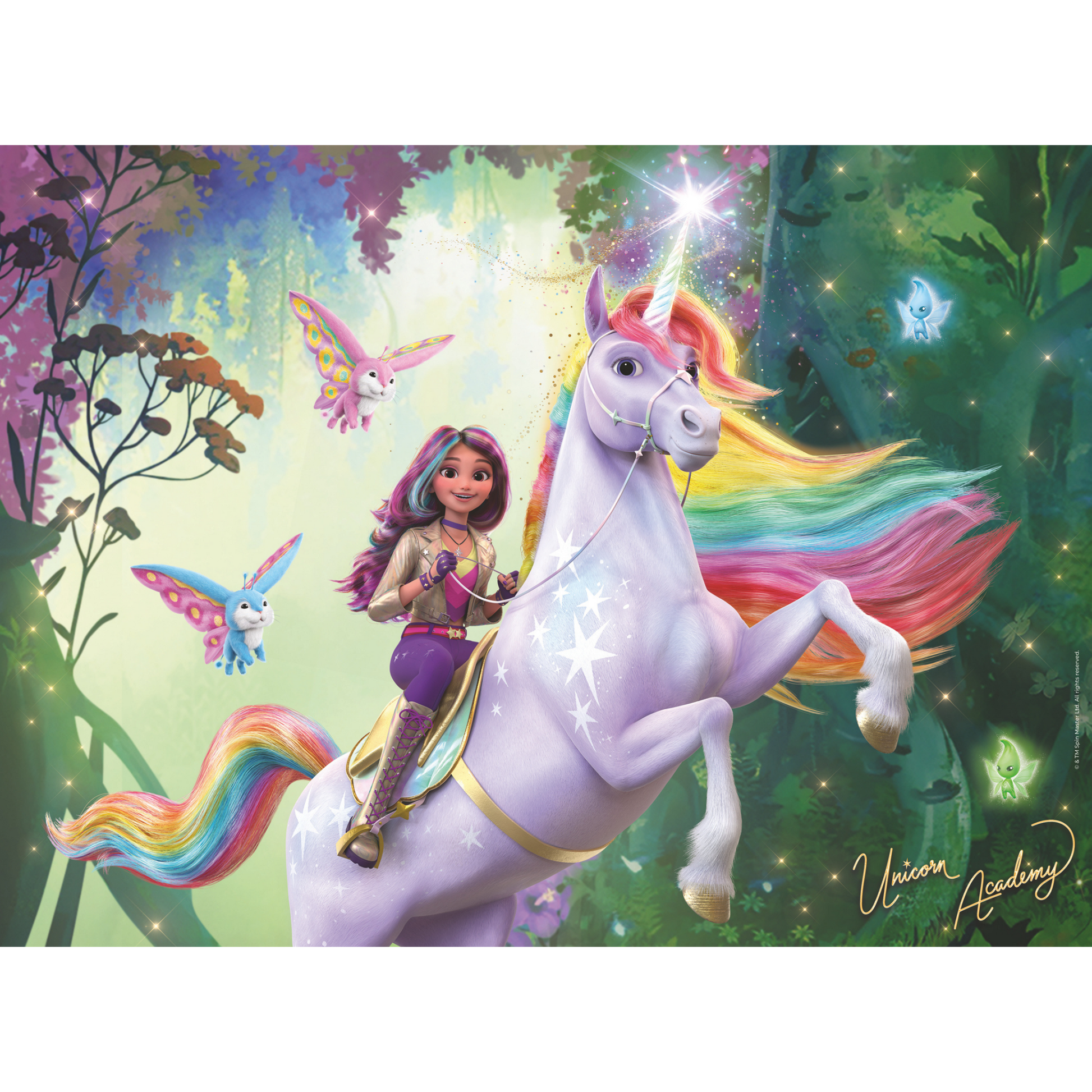 Unicorn Academy puslespillmotiv