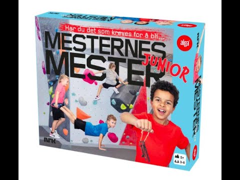 Youtube-video som viser Mesternes mester juniors morsomme utfordringer.